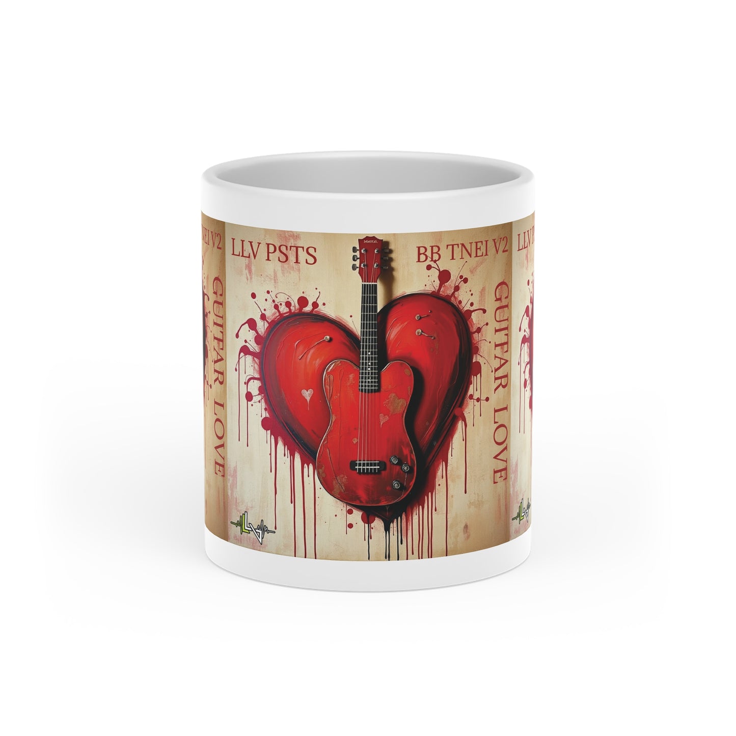 Beat Burnerz "Guitar Love Mug" — Coffee Cup