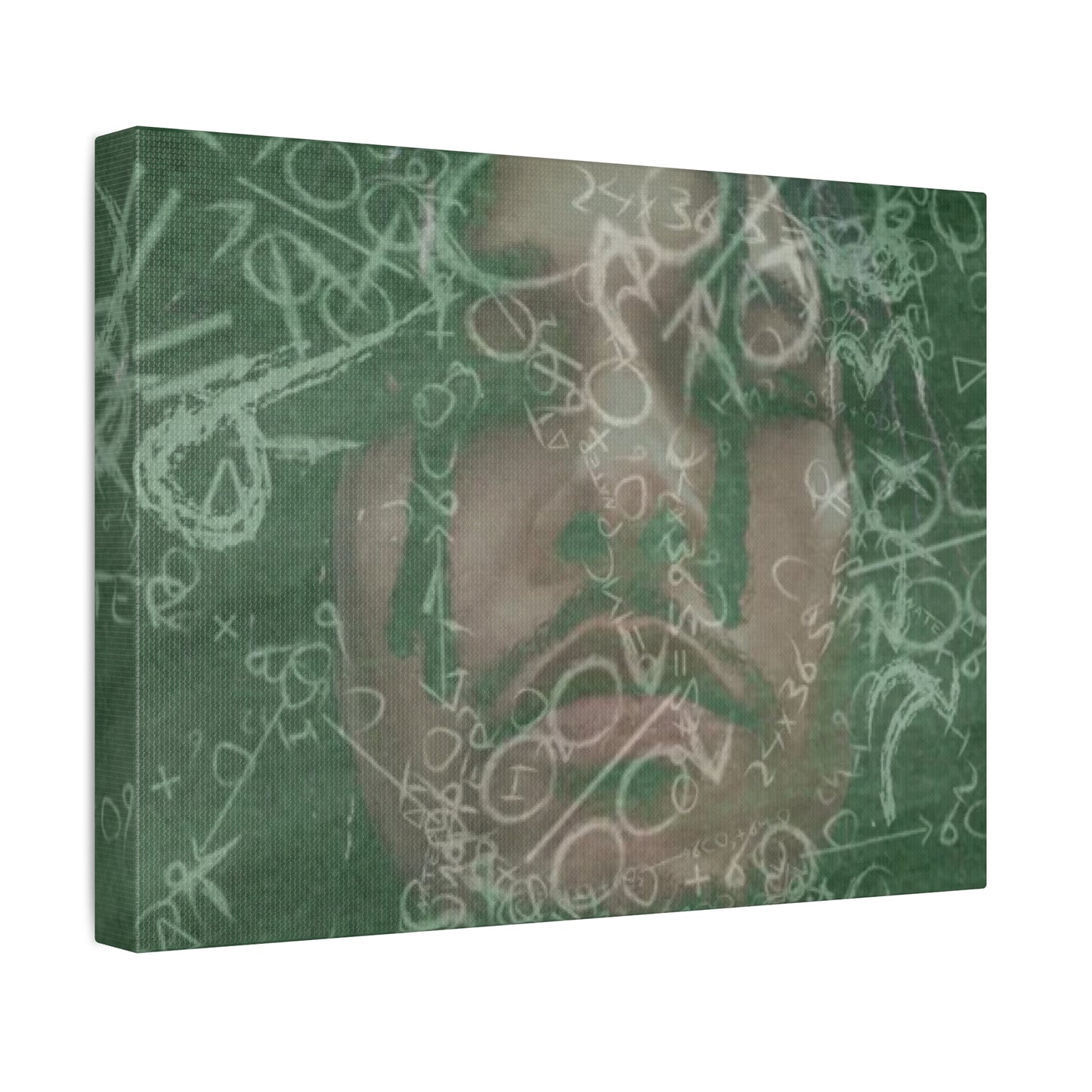 "Math Problem" Stretched Canvas – The Album Face Art