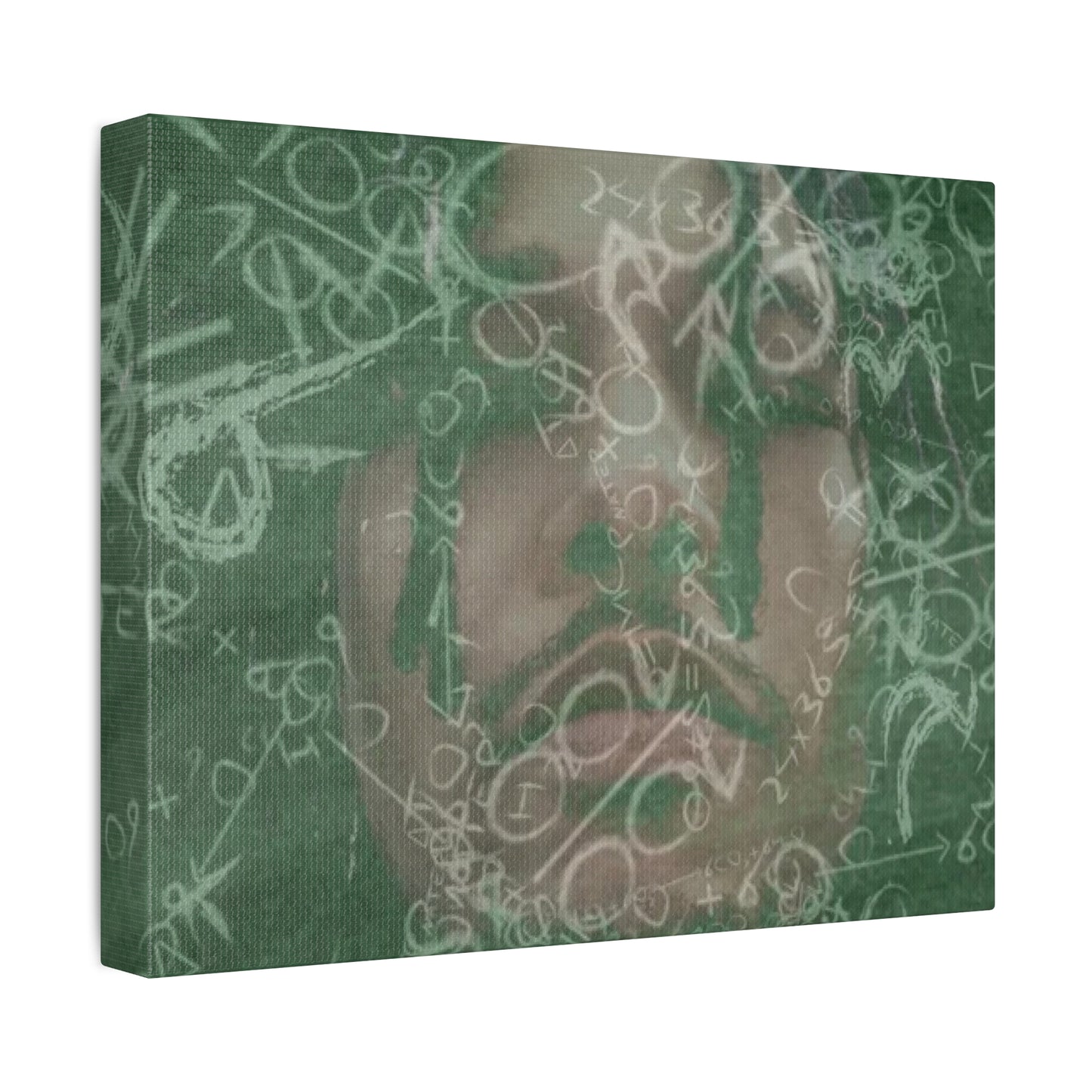 "Math Problem" Stretched Canvas – The Album Face Art