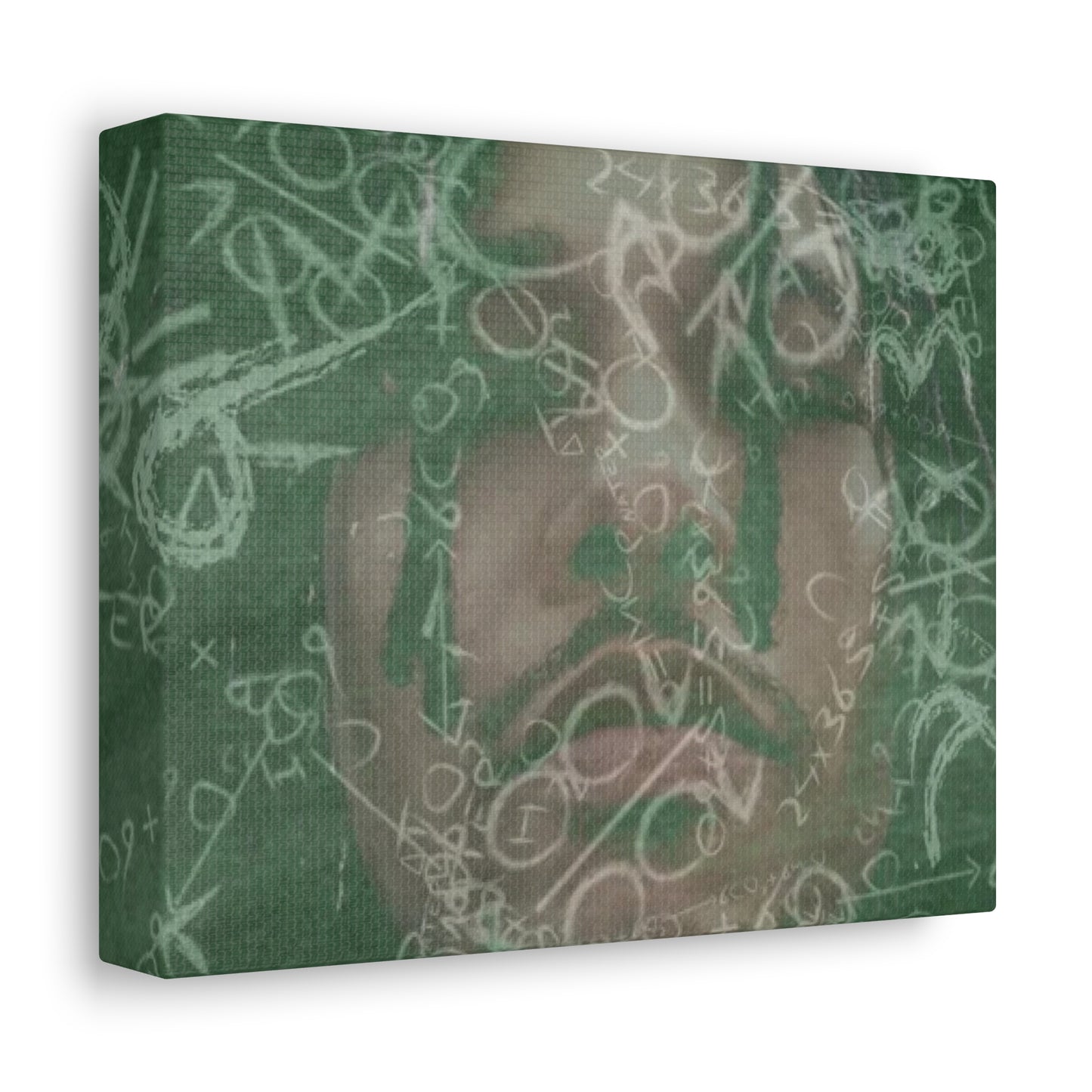 "Math Problem" Stretched Canvas – The Album Face Art