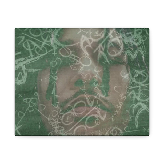 "Math Problem" Stretched Canvas – The Album Face Art